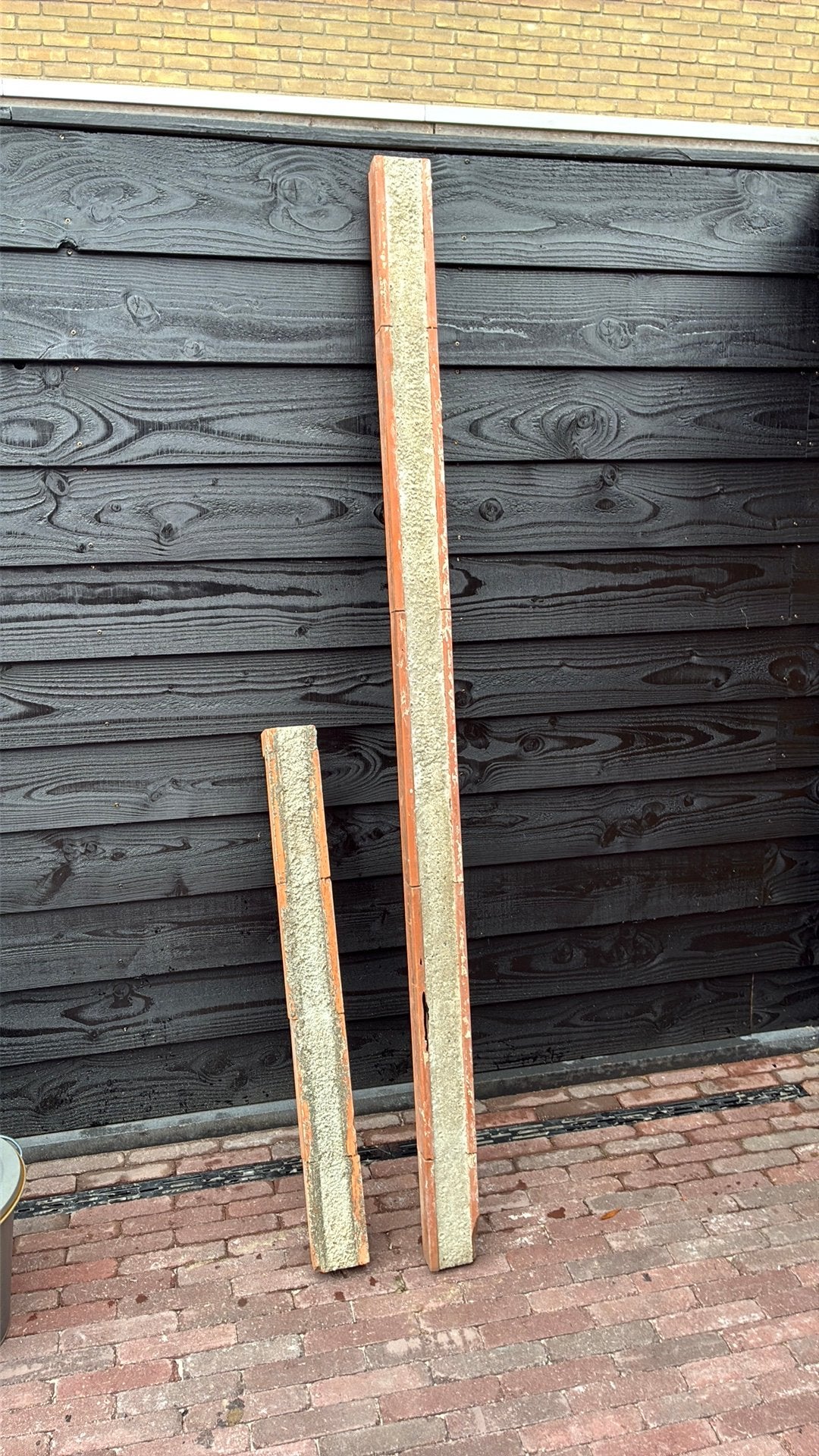 2x betonnen latei, Ophalen, Zo goed als nieuw, Minder dan 180 cm, Overige typen