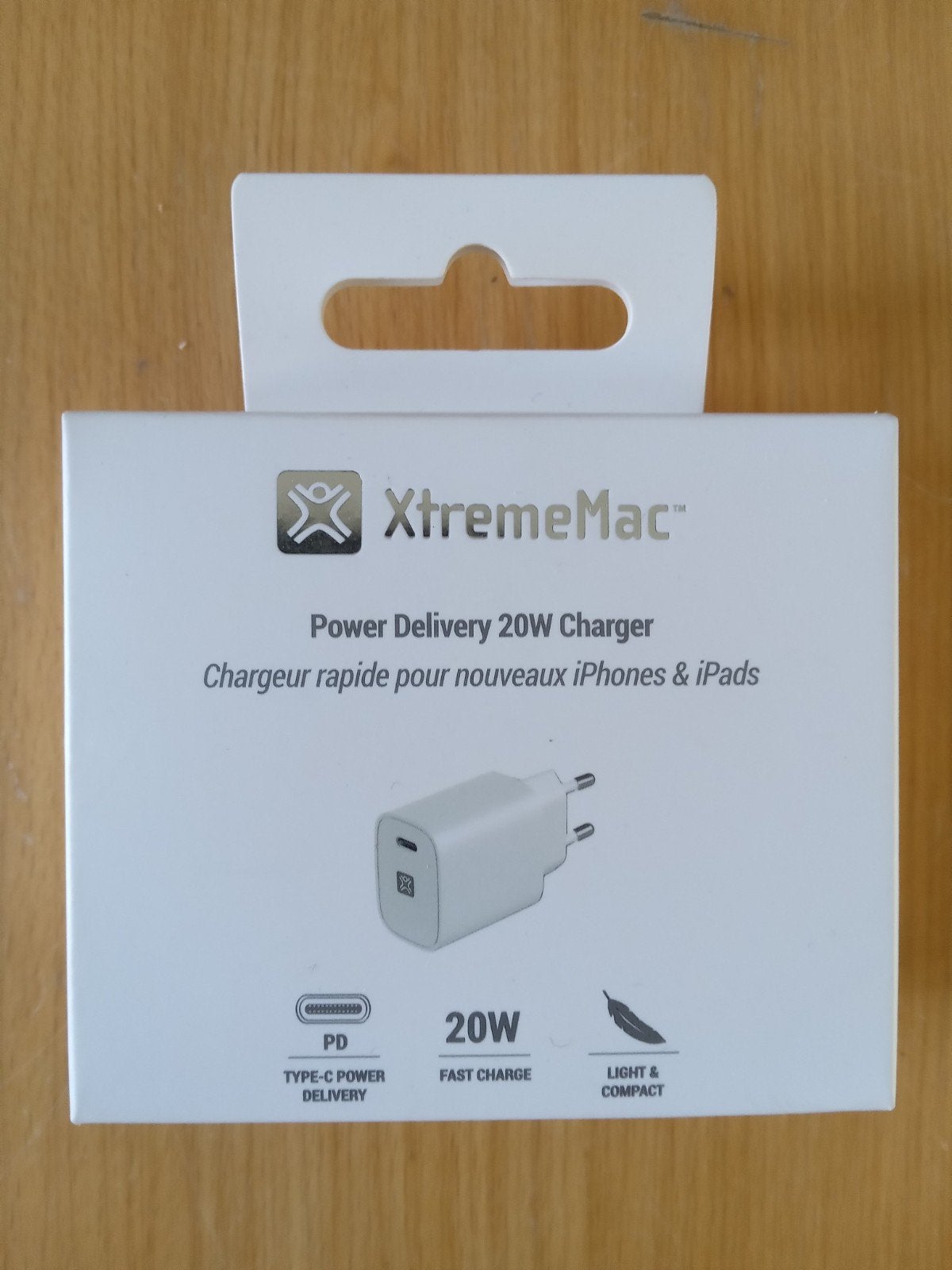 XtremeMac Apple 20w USB-C snellader wit NIEUW, Universeel, USB-C, Nieuw, Ophalen of Verzenden