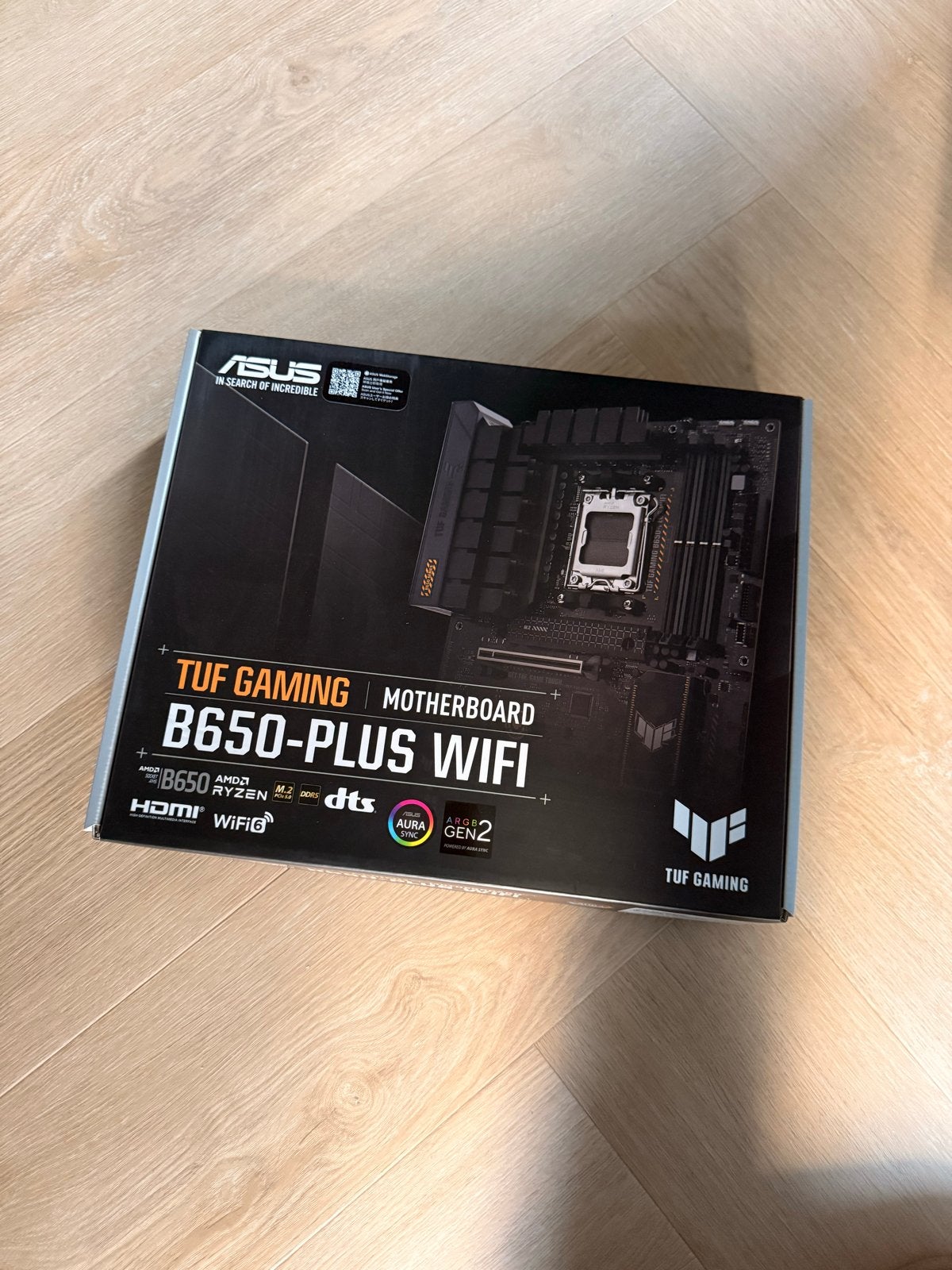 ASUS TUF GAMING B650-PLUS WIFI Moederbord, Ophalen of Verzenden, Nieuw, AMD, DDR5