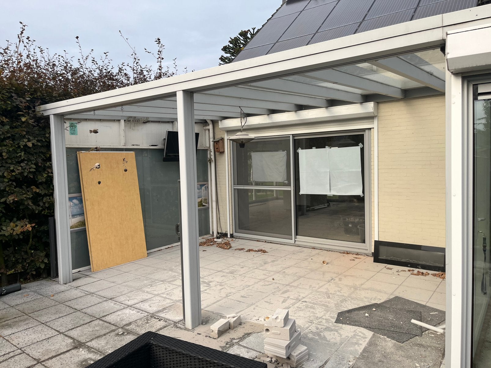 Serre met glazen dak, Tuin en Terras, Ophalen, Gebruikt, Serre