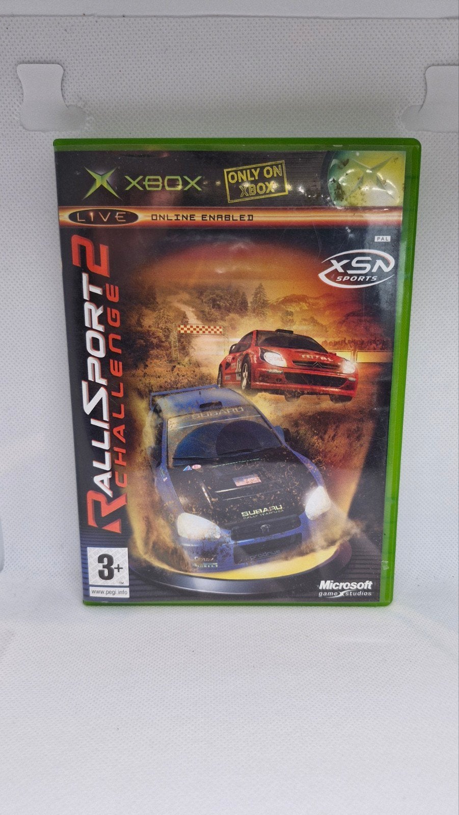RallySport Challenge 2, Gebruikt, Racen en Vliegen, 2 spelers, Eén computer