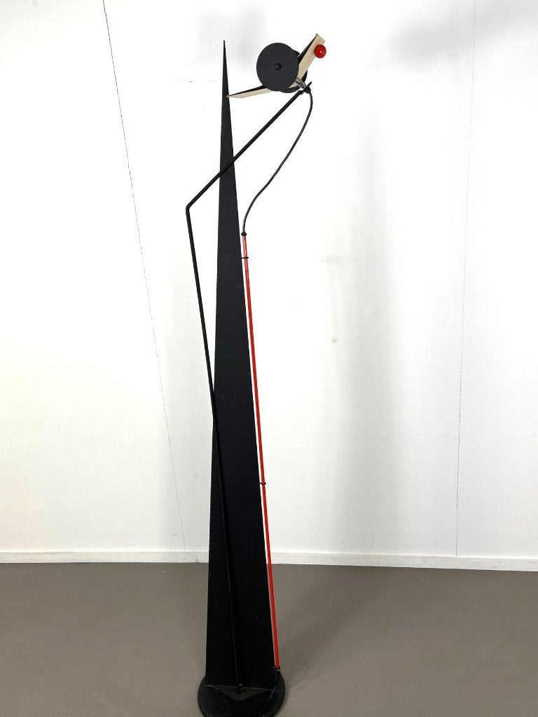 Postmoderne vloerlamp,Neukro Menden, Duitsland, jaren 80., Ophalen, Gebruikt, 150 tot 200 cm