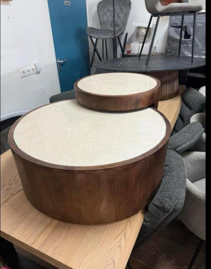 Diverse Eleonora Marmer Salontafels, Ophalen of Verzenden, Nieuw, Overige vormen, Minder dan 50 cm