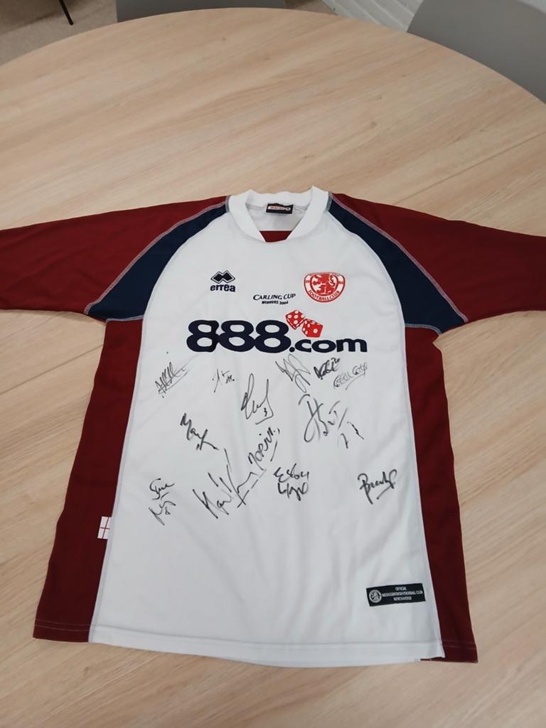 Middlesbrough fc voetbalshirt  carling cup winner  2004   xl, Verzamelen, Sportartikelen en Voetbal, Ophalen of Verzenden, Zo goed als nieuw