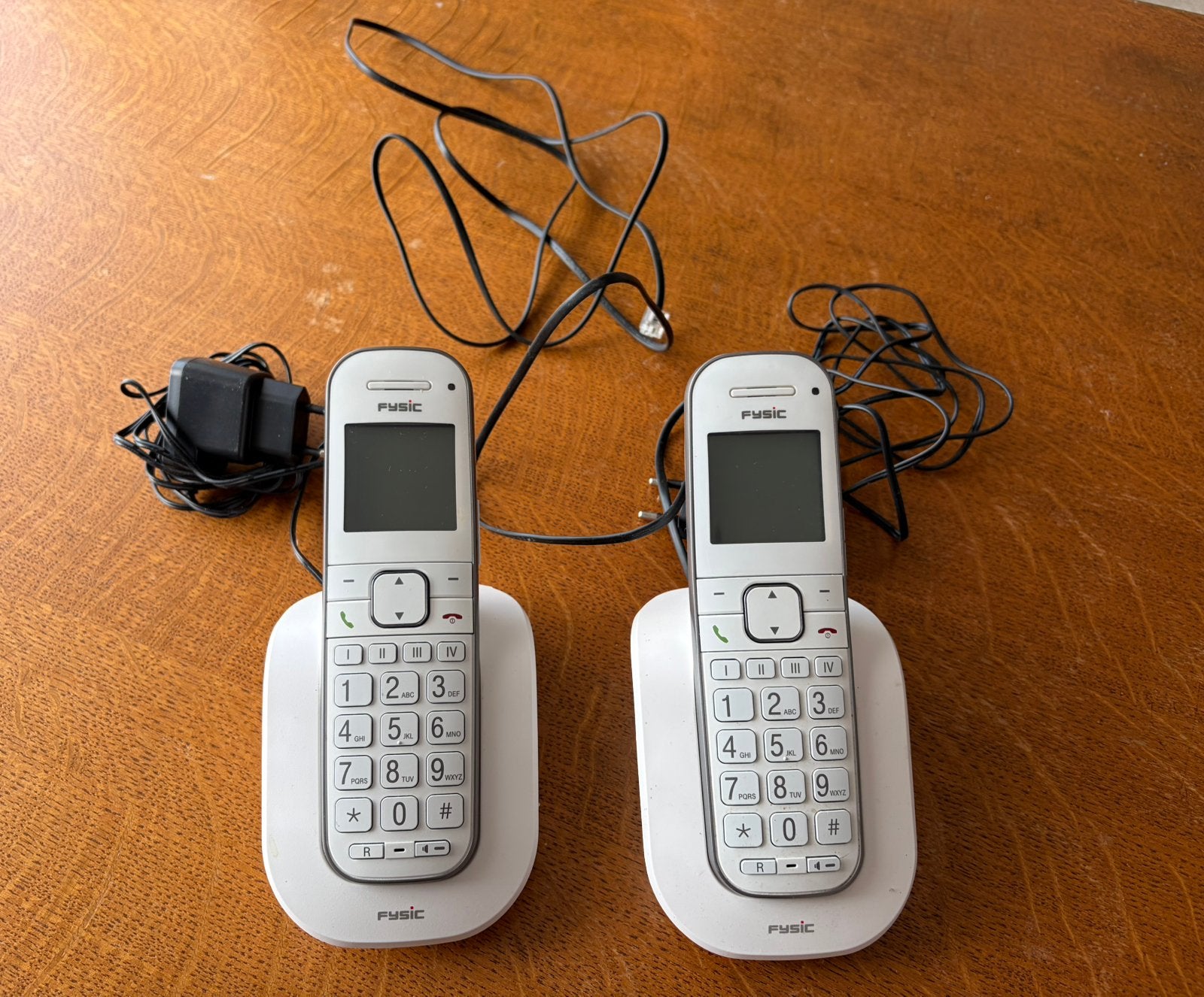 Fysic FX-9000 DUO senioren DECT telefoon, Ophalen, Zo goed als nieuw, 2 handsets