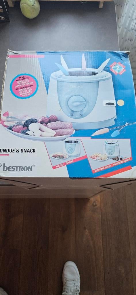 Bestron Multifunctionele Fondue & Snack Set DF503, Ophalen of Verzenden, Nieuw