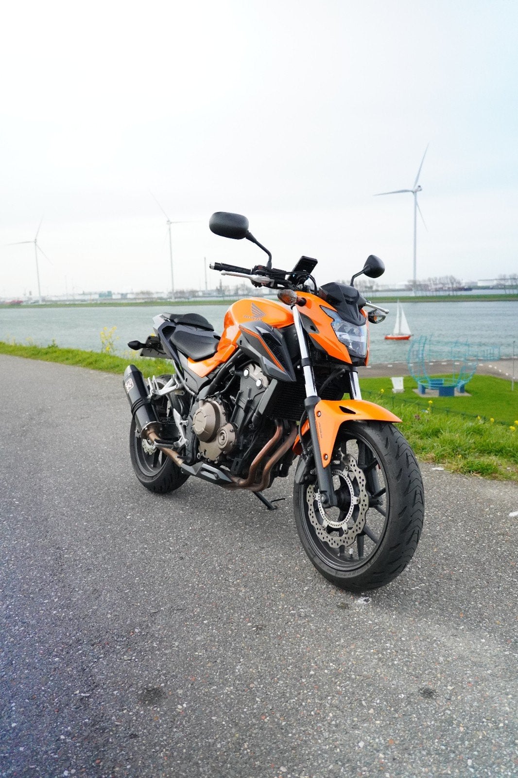 Honda CB500F (2017) - A2 Geschikt, Nette Staat, 2 cilinders, Occasion, Particulier, Minimaal motorrijbewijs A2
