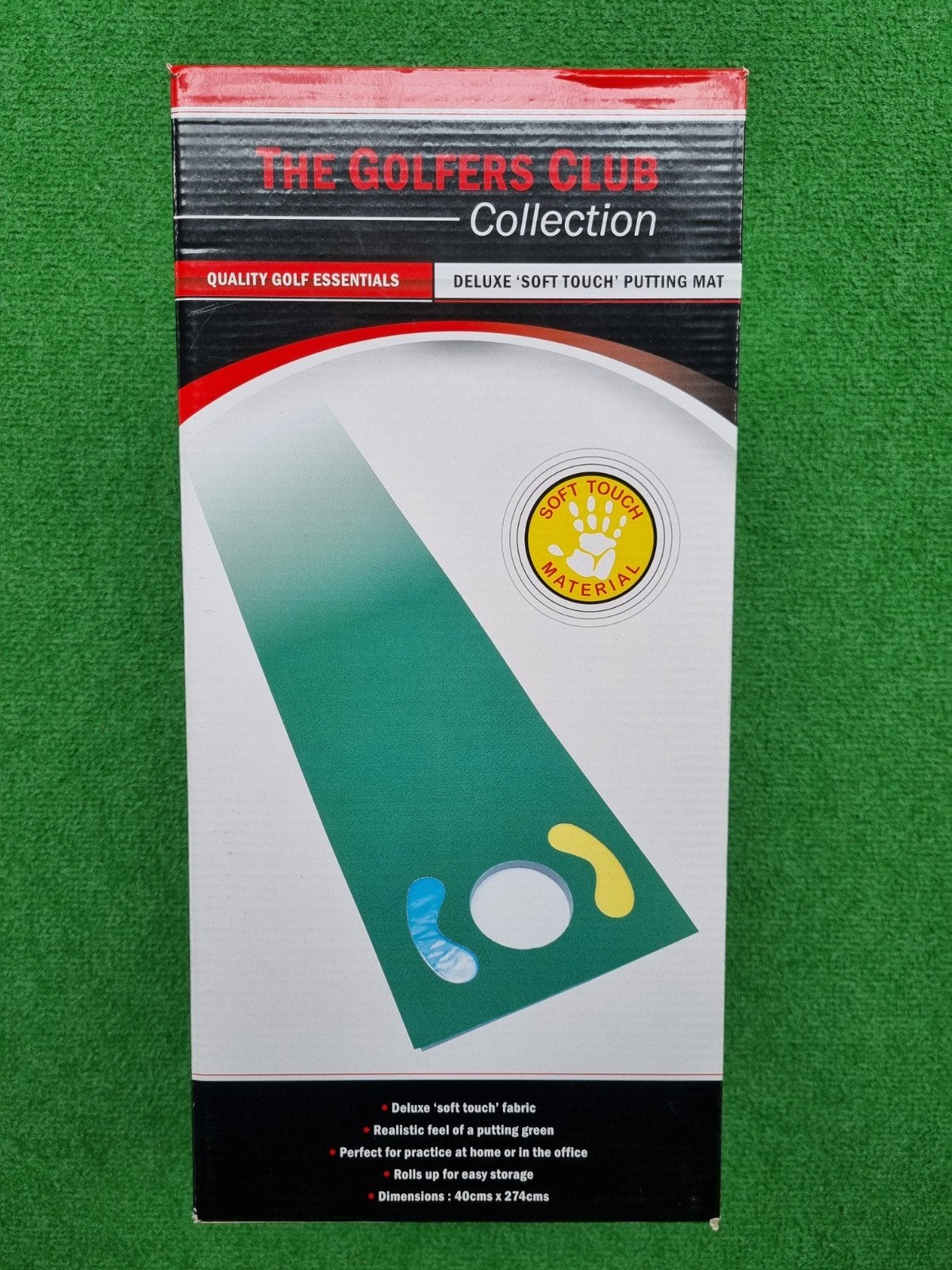 Brandfusion Deluxe Soft Touch Golf Putting Mat, Ophalen of Verzenden, Nieuw, Overige typen, Overige merken