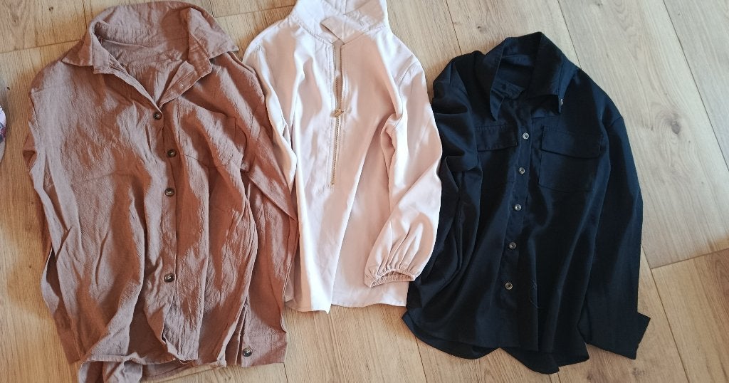 3 shirts, Zwart, Nieuw, Ophalen of Verzenden, Korte mouw