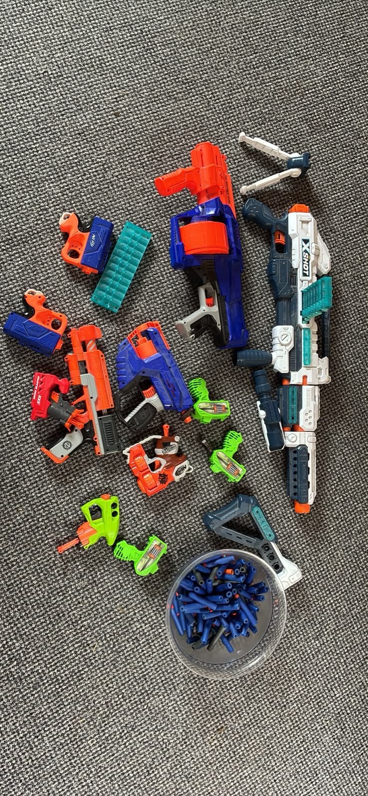Nerf speelgoed, heel verscillrnde dingen voor 1 zak chips, Ophalen of Verzenden, Gebruikt
