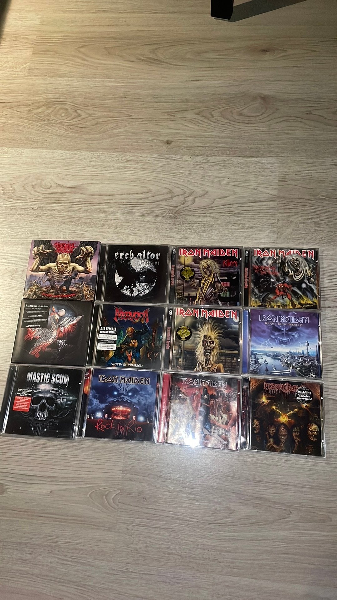 Partij Metal CD's 12 stukIron Maiden, Kuolemanlaakso Nervosa, Cd's en Dvd's, Ophalen of Verzenden, Zo goed als nieuw