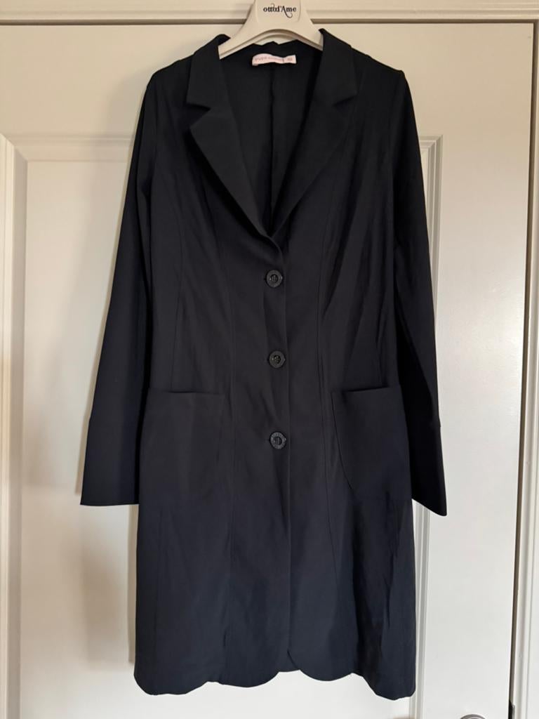 Studio Anneloes lange blazer zwart maat XS, Zwart, Nieuw, Ophalen of Verzenden, Jasje