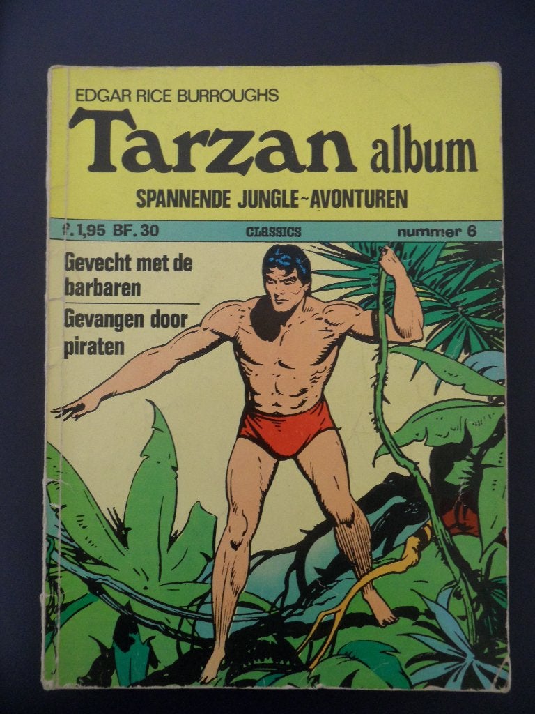 Tarzan Album Nr 6. 1972, Eén stripboek, Ophalen of Verzenden, Gelezen