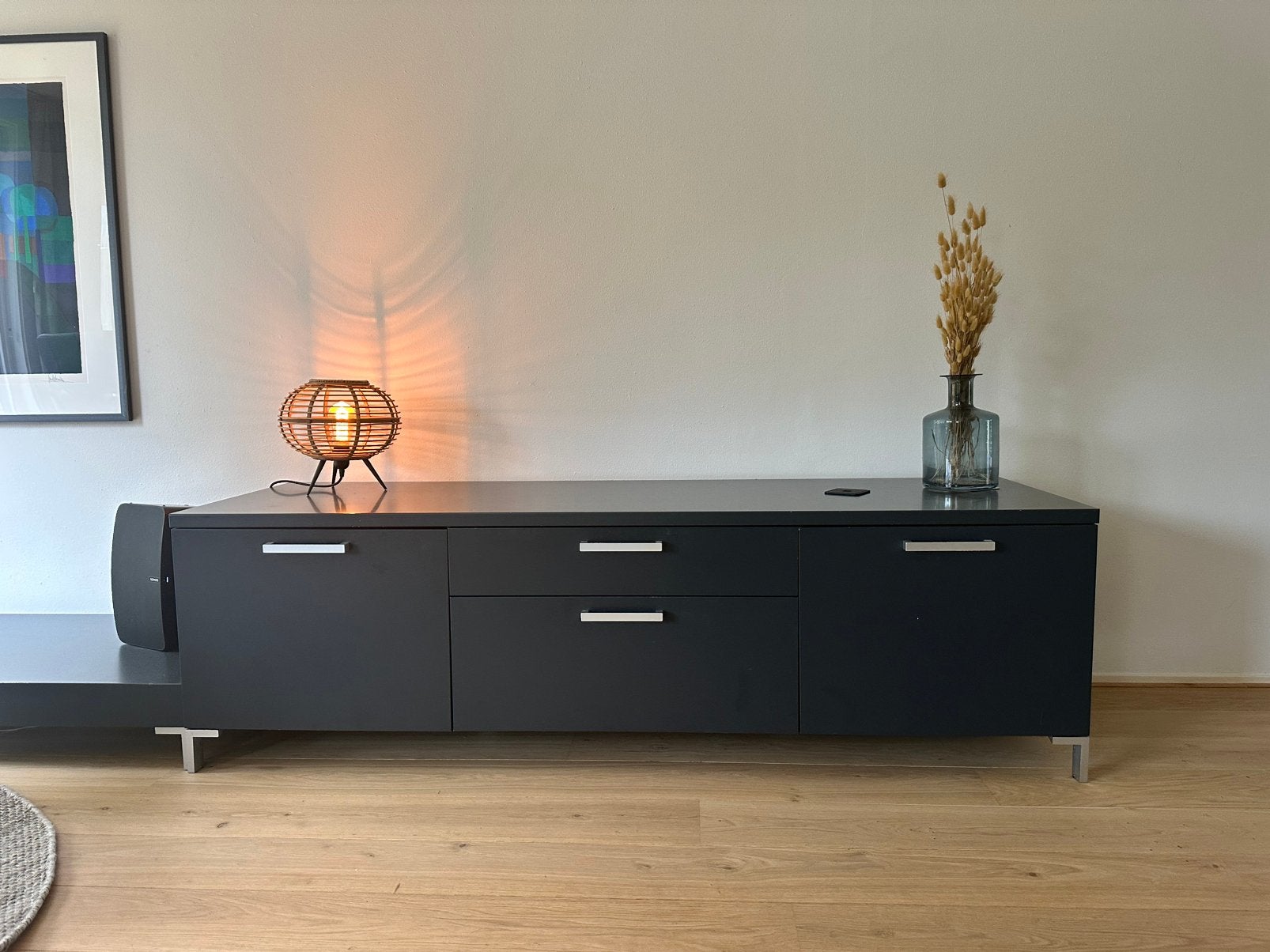 Poliform Sintesi design dressoir / TV-meubel – Carlo Colombo, Overige houtsoorten, 150 tot 200 cm, Ophalen of Verzenden, Zo goed als nieuw