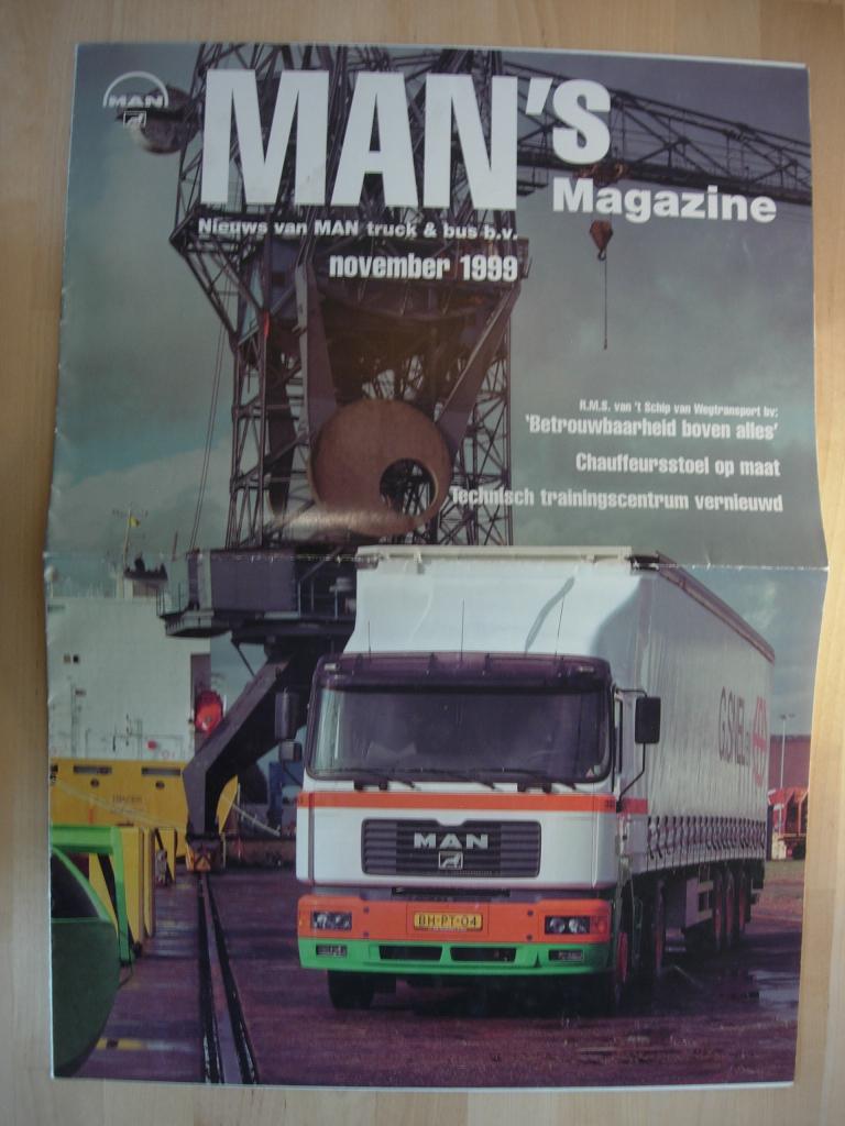 MAN Diesel Magazine 1999 – F2000 M2000 L2000, MAN Diesel, Ophalen of Verzenden, Zo goed als nieuw, Overige merken