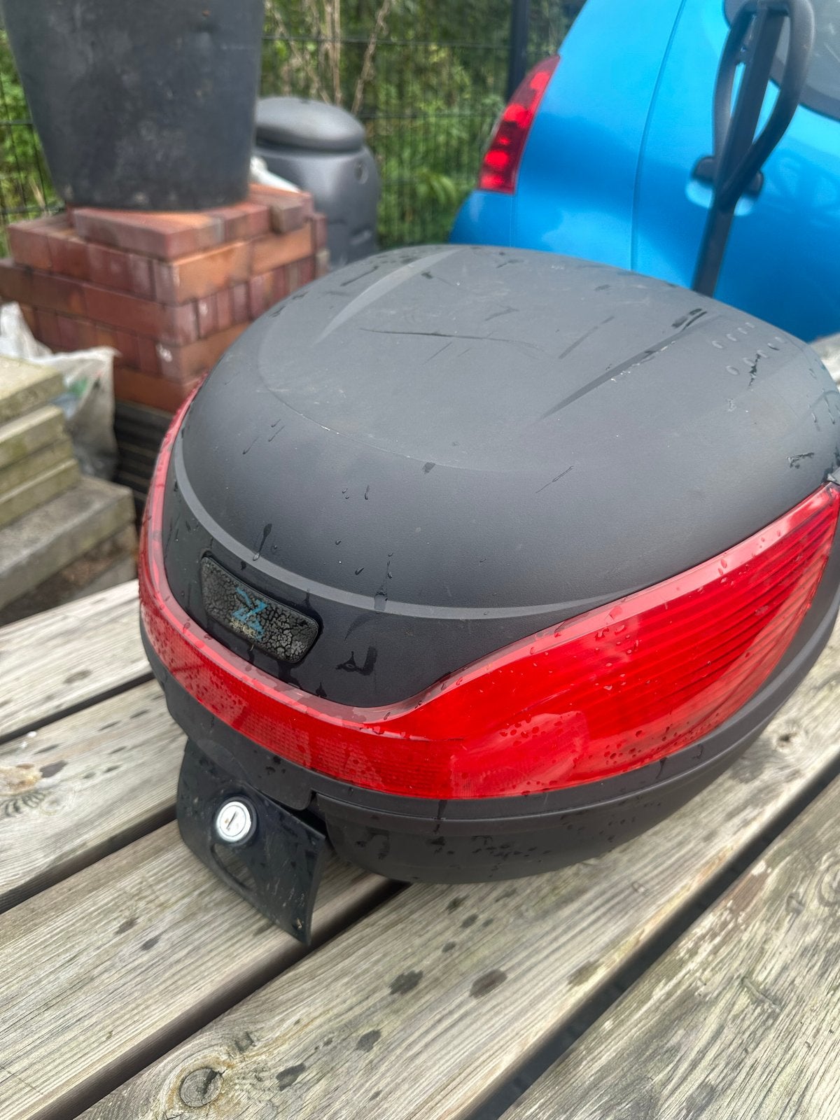 Universele Topkoffer Scooter - Ruime Opbergruimte, Fietsen en Brommers, Ophalen, Gebruikt, Overige typen, Overige merken