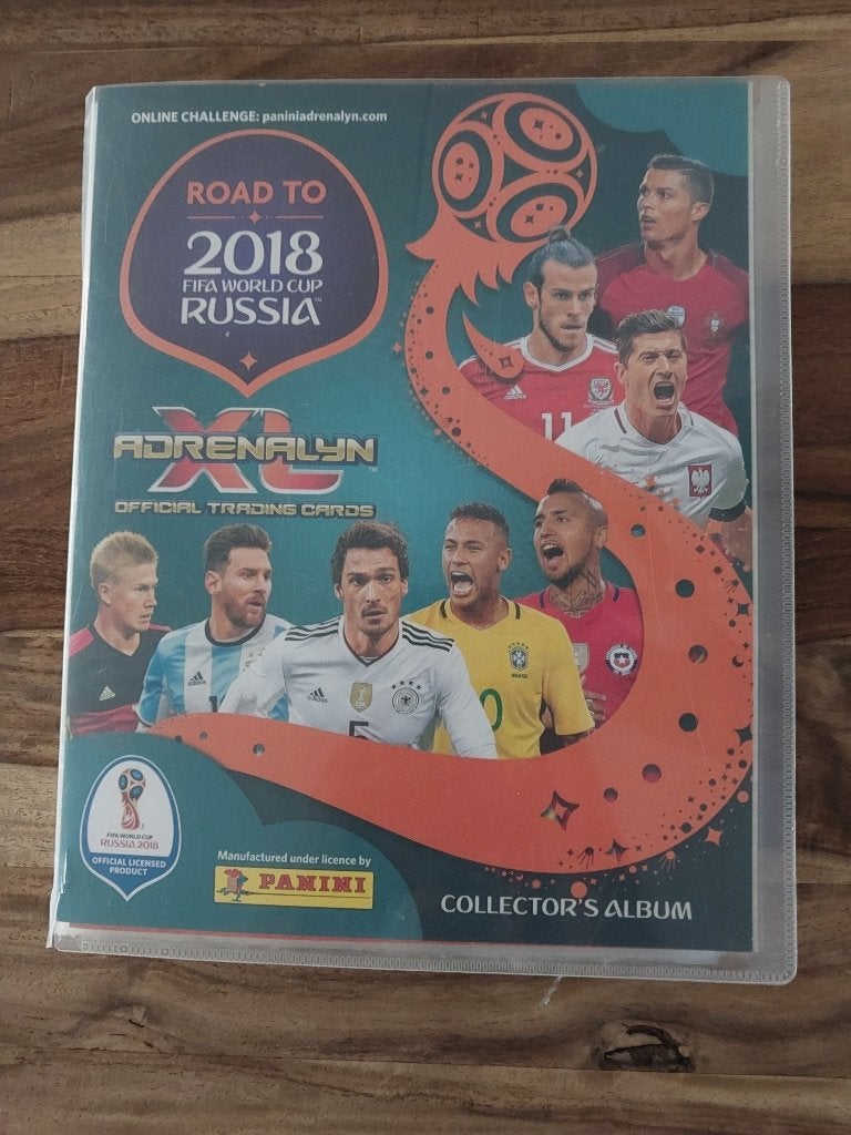 Compleet Panini Adrenalyn XL Road to Russia WK 2018, Verzenden, Zo goed als nieuw, Buitenlandse clubs, Poster, Plaatje of Sticker