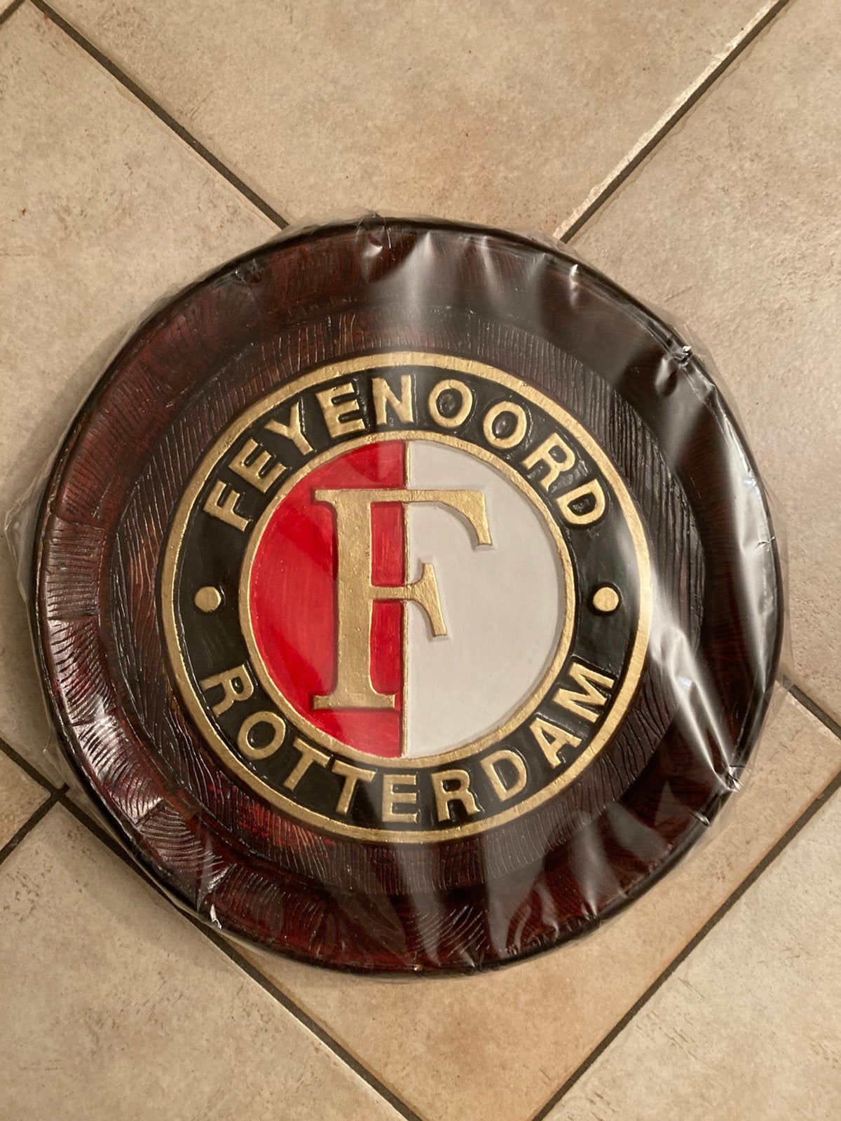 Gips bord van Feyenoord nooit gebruikt, Ophalen, Zo goed als nieuw, Feyenoord, Overige typen