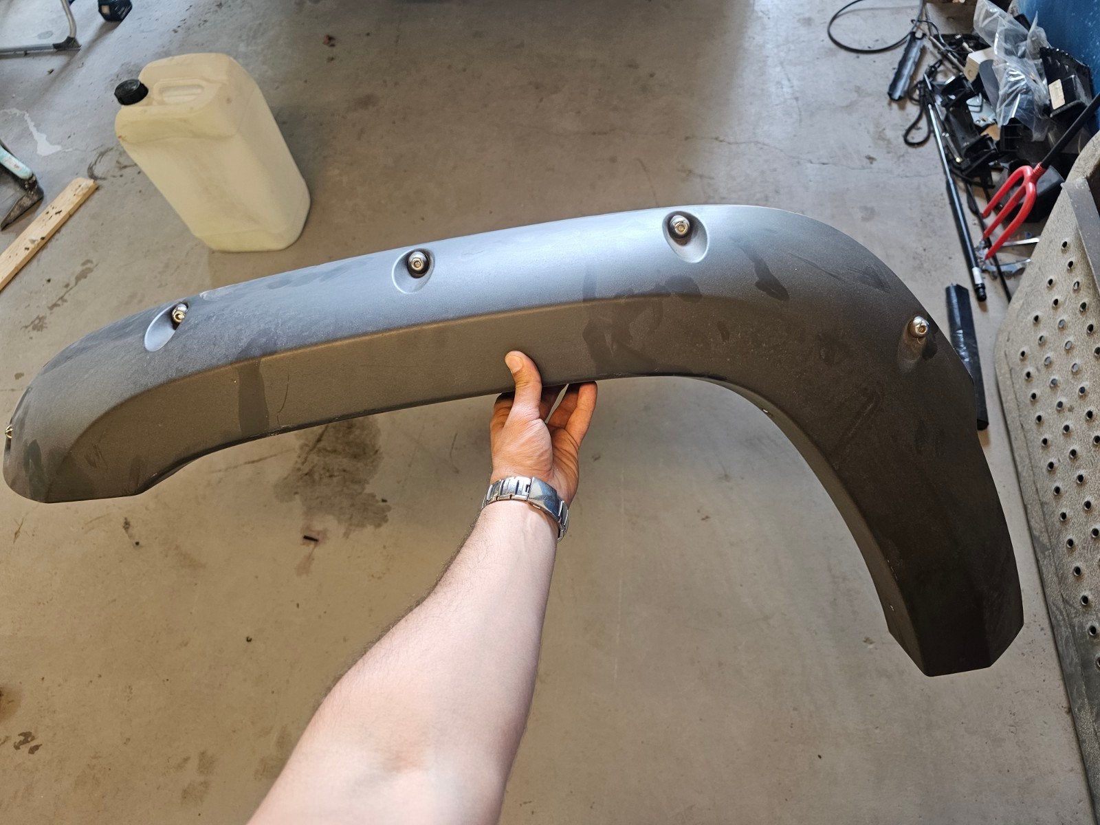 Jeep Cherokee Liberty Renegade KJ spatbord verbreder links, Ophalen of Verzenden, Links, Jeep, Spatbord