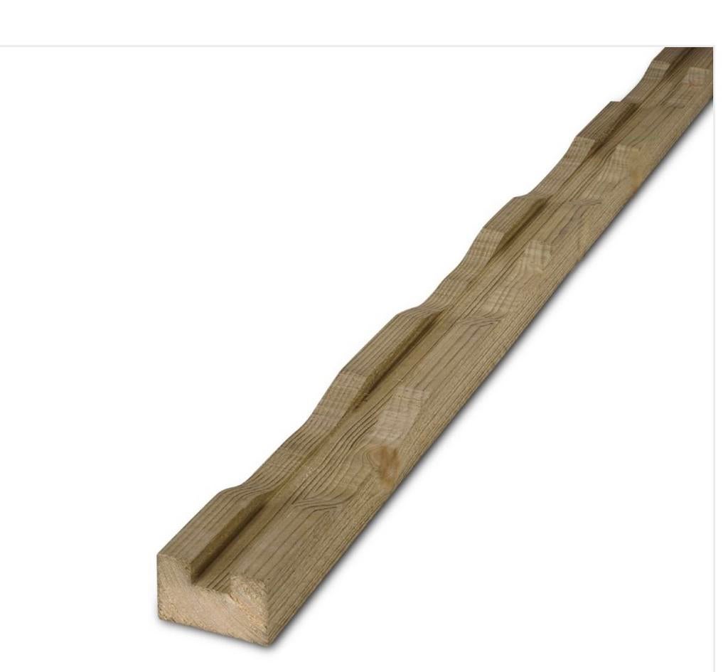 Ventilatielat, geïmpregneerd vuren 2400x48x21mm, Overige materialen, Nieuw, Minder dan 5 m², Ophalen