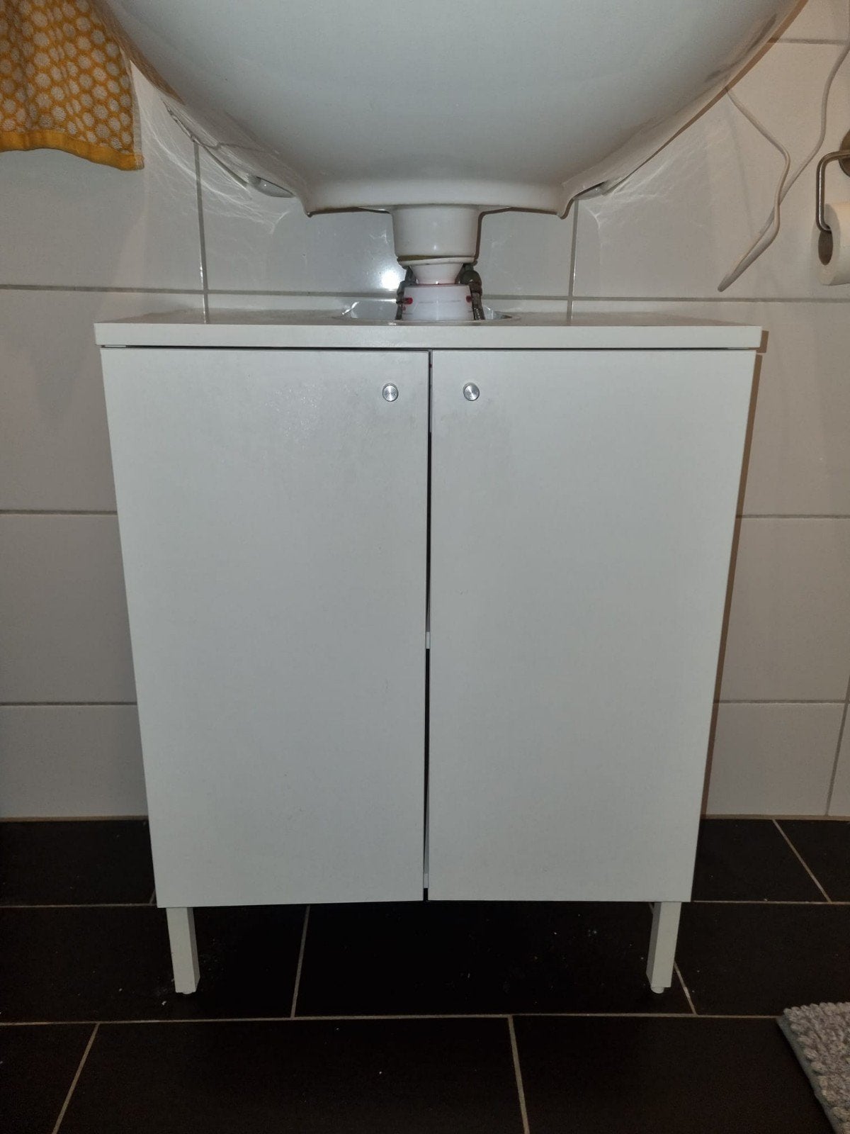 Wastafel kast, Huis en Inrichting, Badkamer | Badkamermeubels, Ophalen, Gebruikt, 50 tot 100 cm, Minder dan 100 cm
