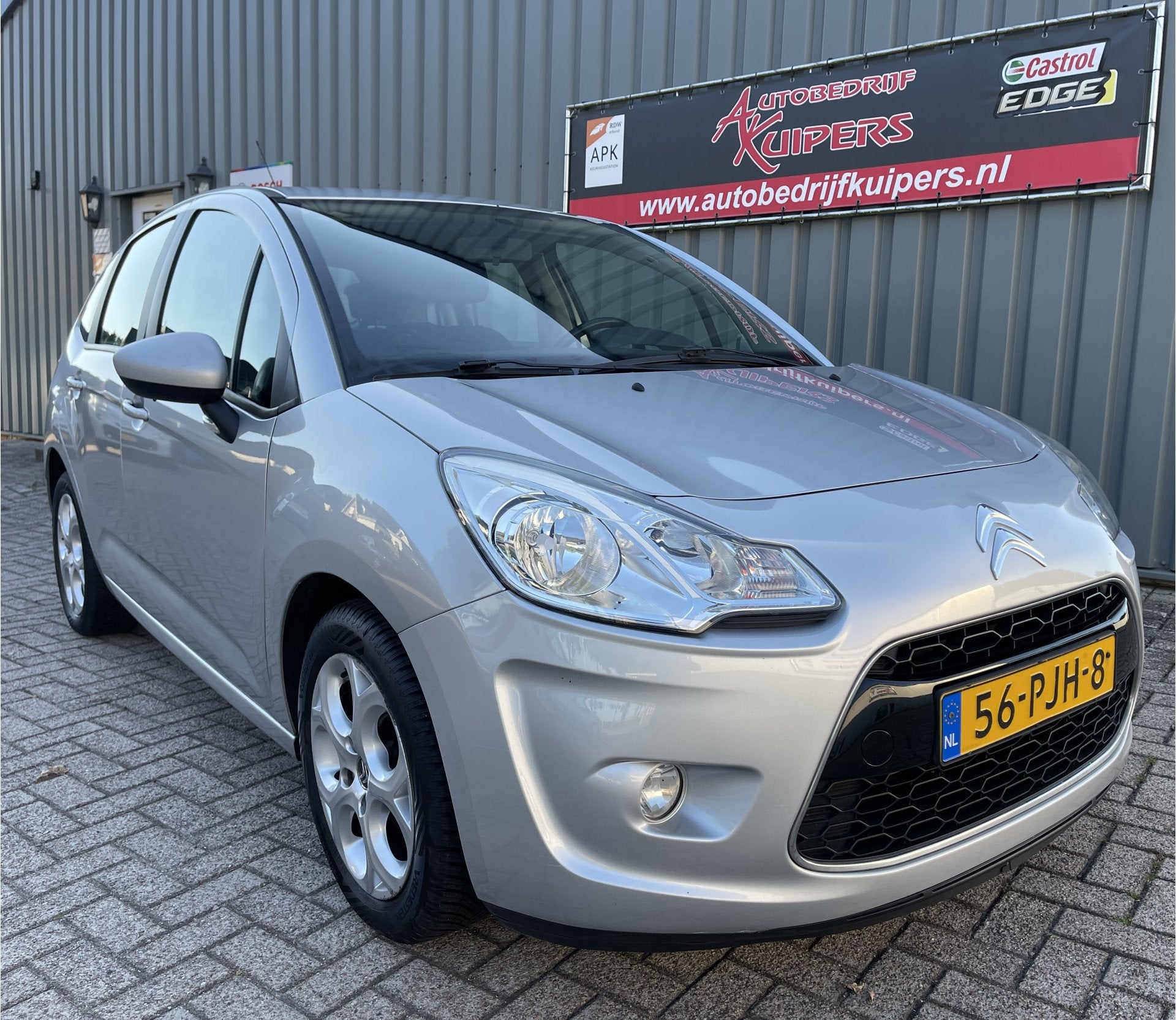 Citroën C3 1.4 VTi Ligne Business Clima.Cruise.Lm.velgen.Tr, Auto's, Voorwielaandrijving, Euro 5, Stof, Zwart