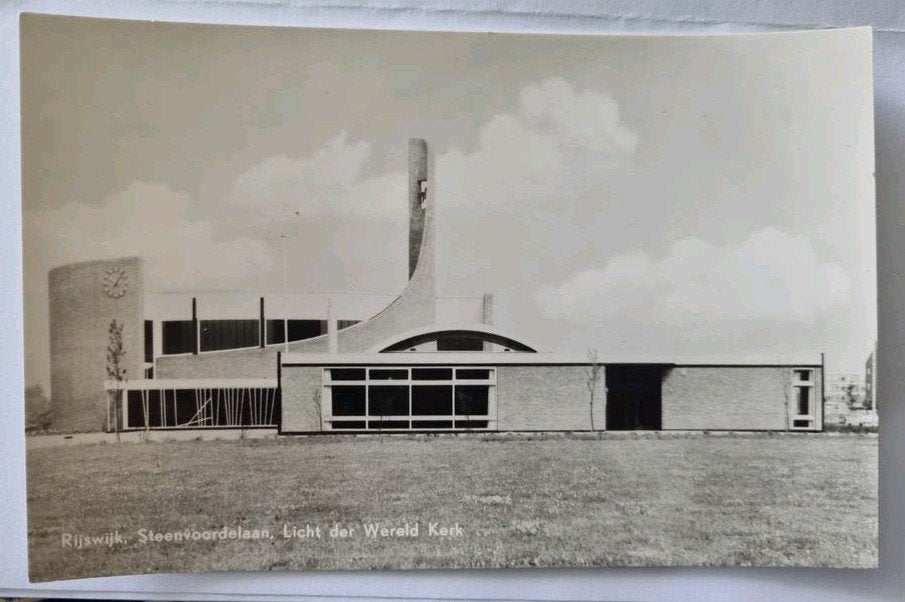 Krt.855.Kerk Steenvoordelaan, Rijswijk (ZH) -, Verzamelen, Ophalen of Verzenden, Voor 1920, Zuid-Holland