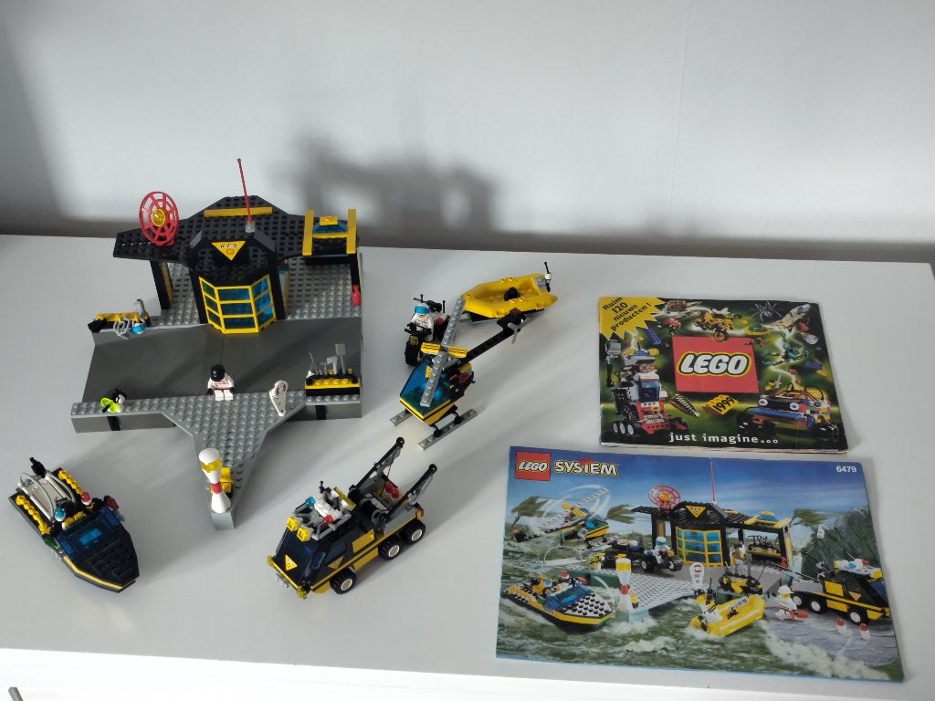 Lego - Set 6479-1 - Emergency Response Center, Gebruikt, Overige thema's, Lego, Ophalen of Verzenden