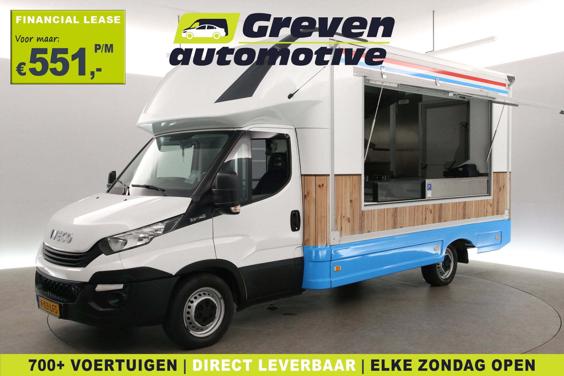 Iveco Daily 35S14 2.3 410 | Foodtruck | Verkoopwagen | Patat, Greven Automotive, Info@grevenautomotive.nl, Oosterstraat 9
9502EC  STADSKANAAL, NL