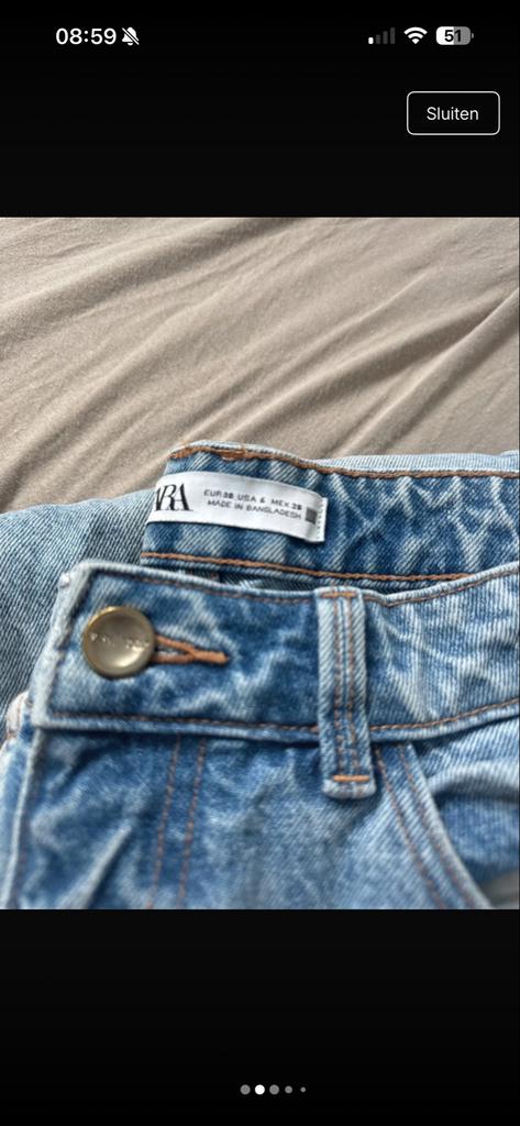 Zara jeans maat W28/EUR 36, Ophalen of Verzenden, Zo goed als nieuw
