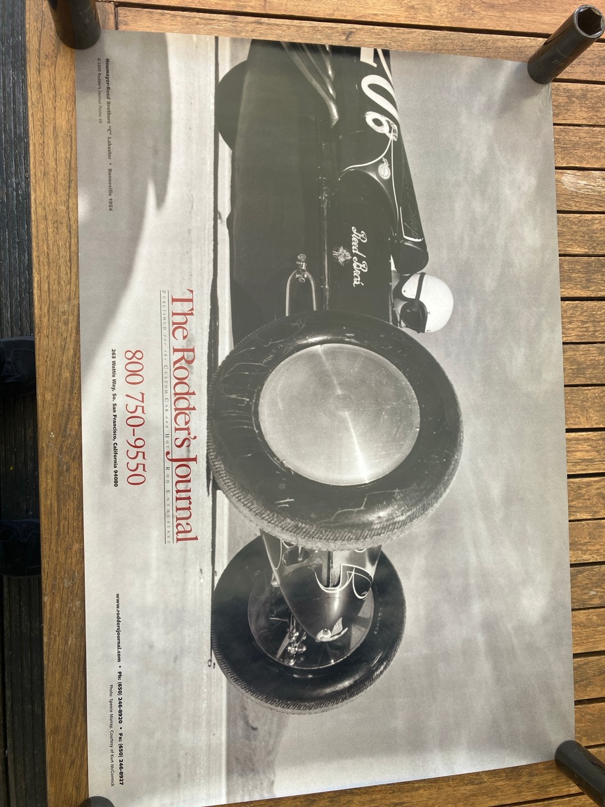 Set van 3 Rodder's Journal Posters - Hot Rods & Raceauto, Ophalen of Verzenden, A1 t/m A3, Overige onderwerpen, Rechthoekig Staand