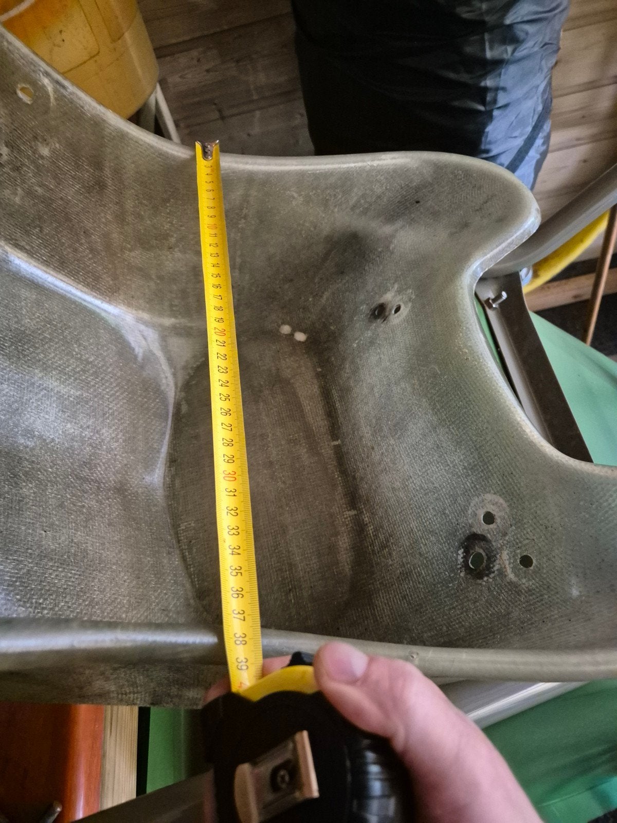kart stoel, Ophalen, Gebruikt, Onderdelen Kart