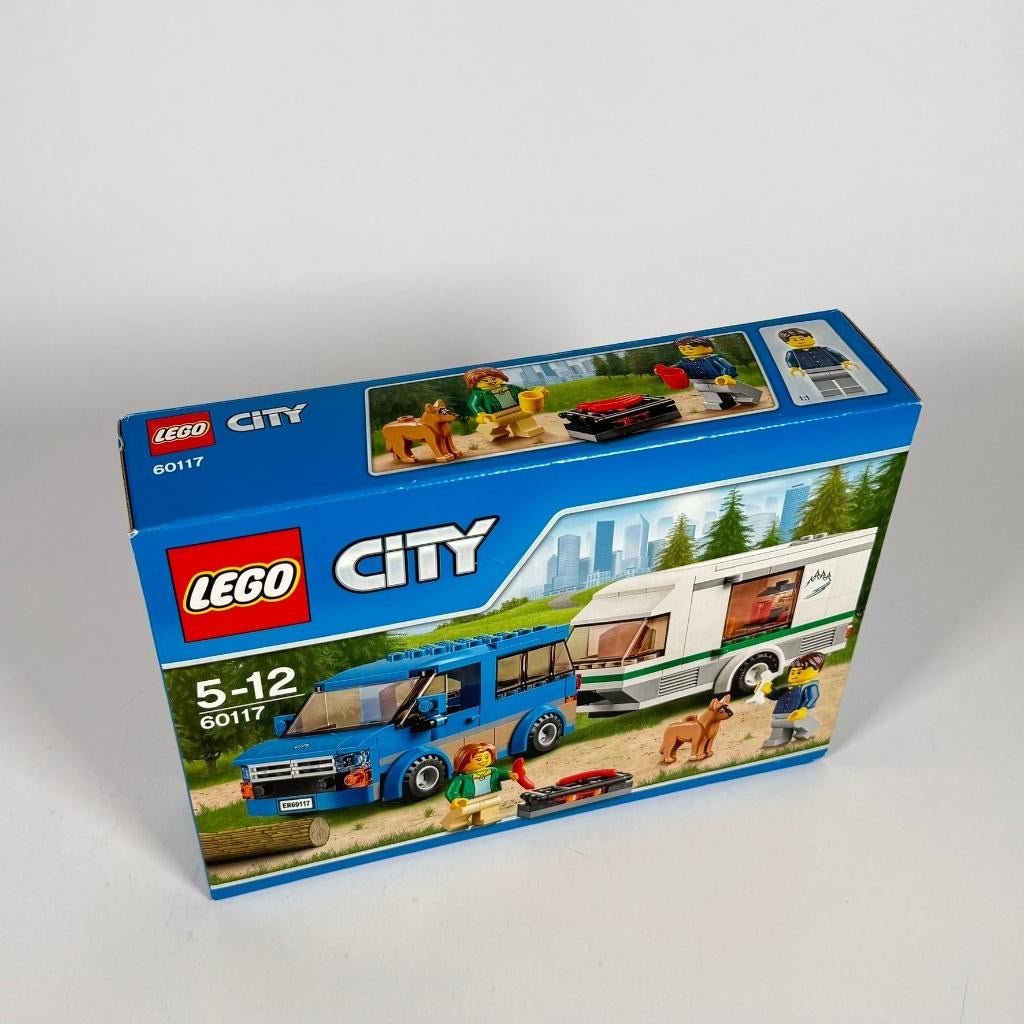 LEGO City 60117 Busje met Caravan – Nieuw, City, Lego, Nieuw, Ophalen of Verzenden