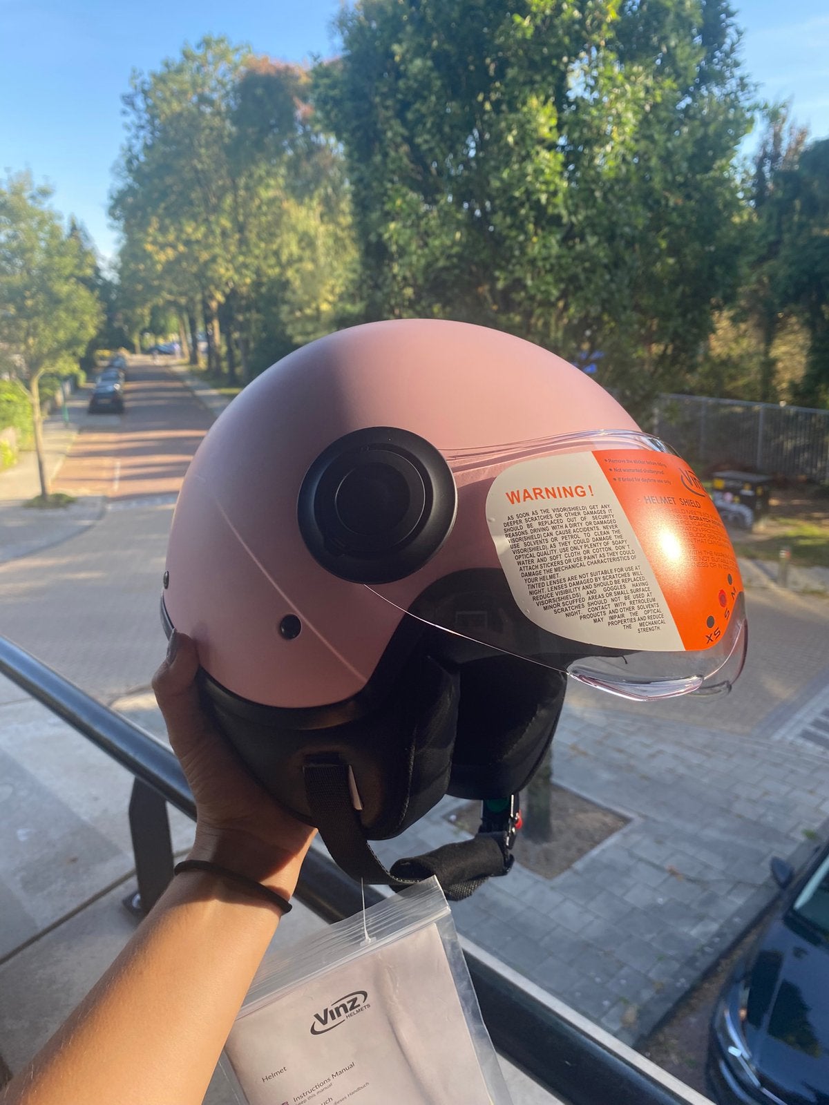 Scooterhelm, Fietsen en Brommers, Ophalen of Verzenden, Nieuw, Small