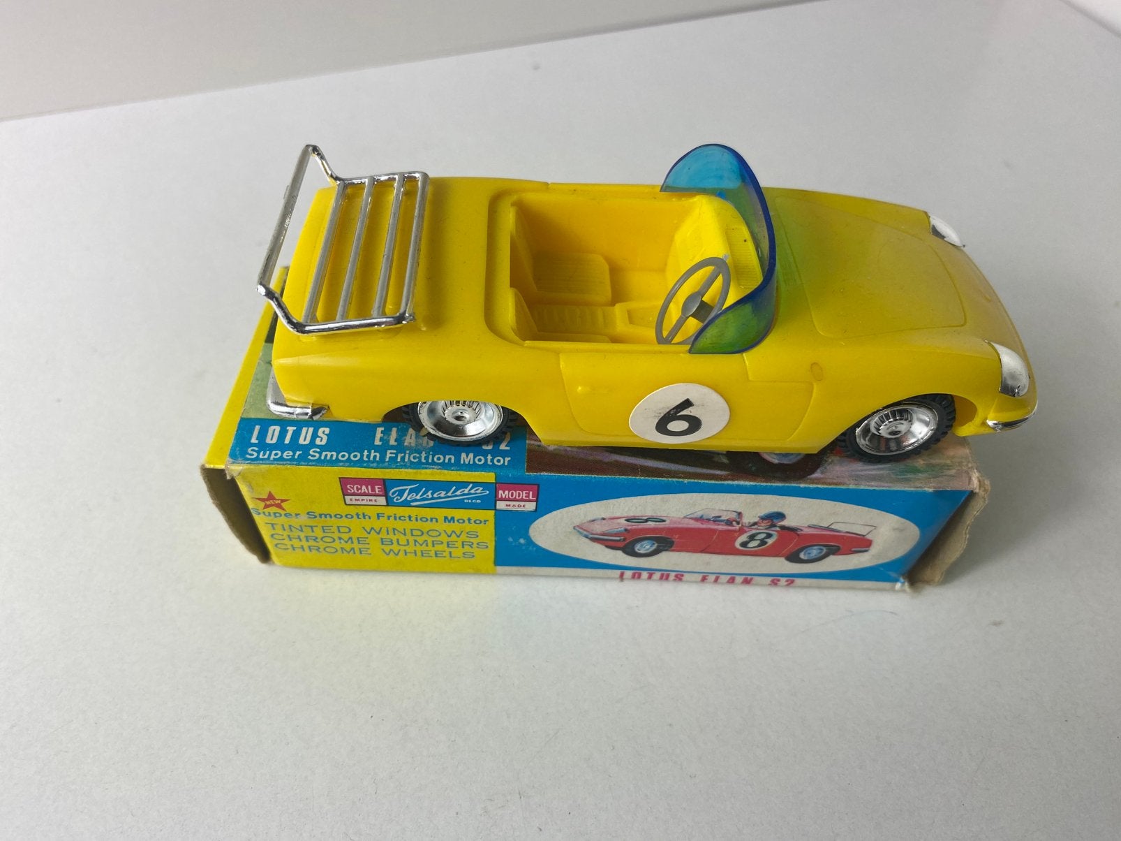 1:32 LOTUS ELAN S2-TAT/telsalda-rip off corgi/dinky, Ophalen of Verzenden
