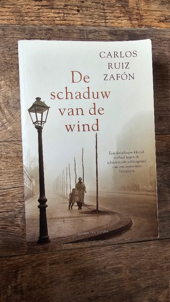 De schaduw van de wind - Carlos Ruiz Zafón, Boeken, Ophalen of Verzenden, Zo goed als nieuw, Nederland, Carlos Ruiz Zafón