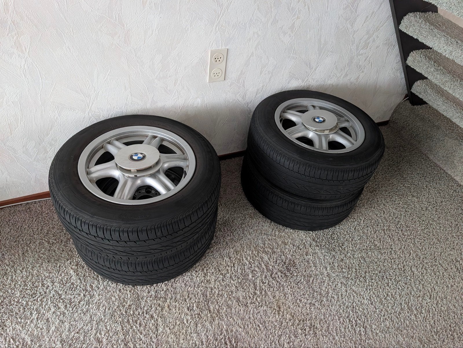 Originele Technocast velgen BMW E36 Sedan Style 10, Auto-onderdelen, Gebruikt, 15 inch, Banden en Velgen, Personenwagen