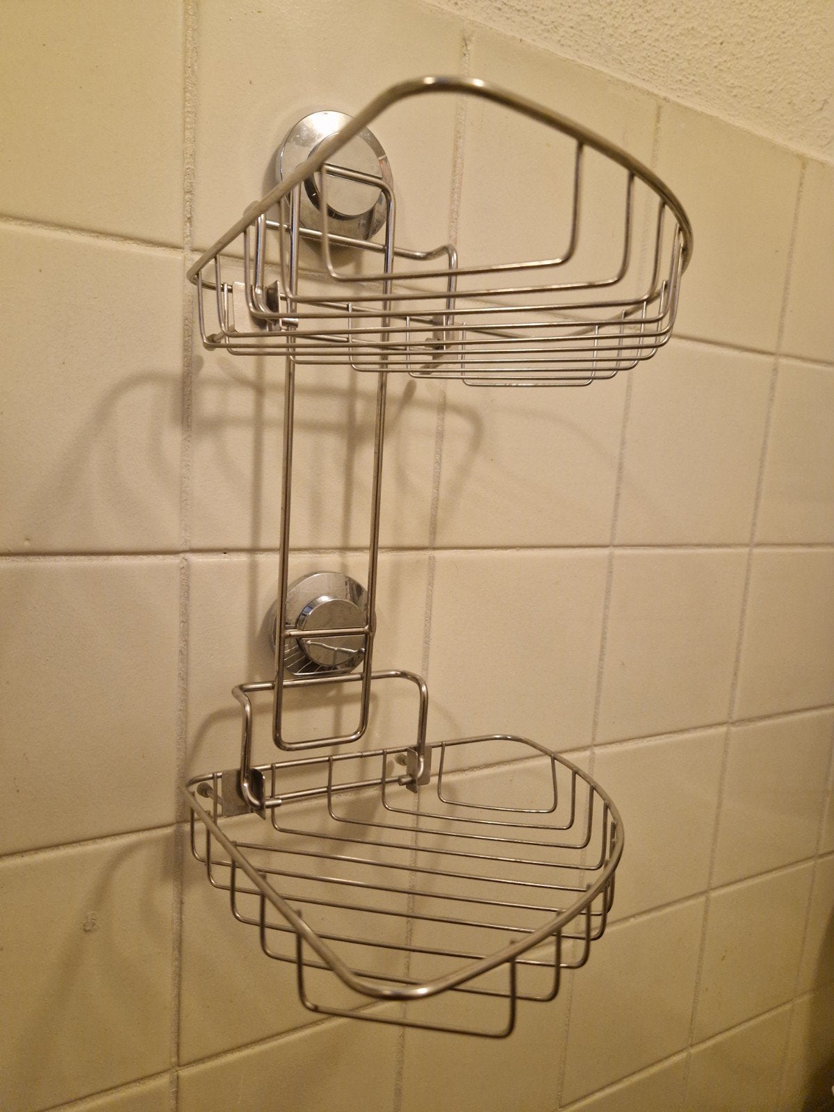 Badkamer opbergrekjes, Ophalen, Gebruikt, Grijs, Badkamerrek