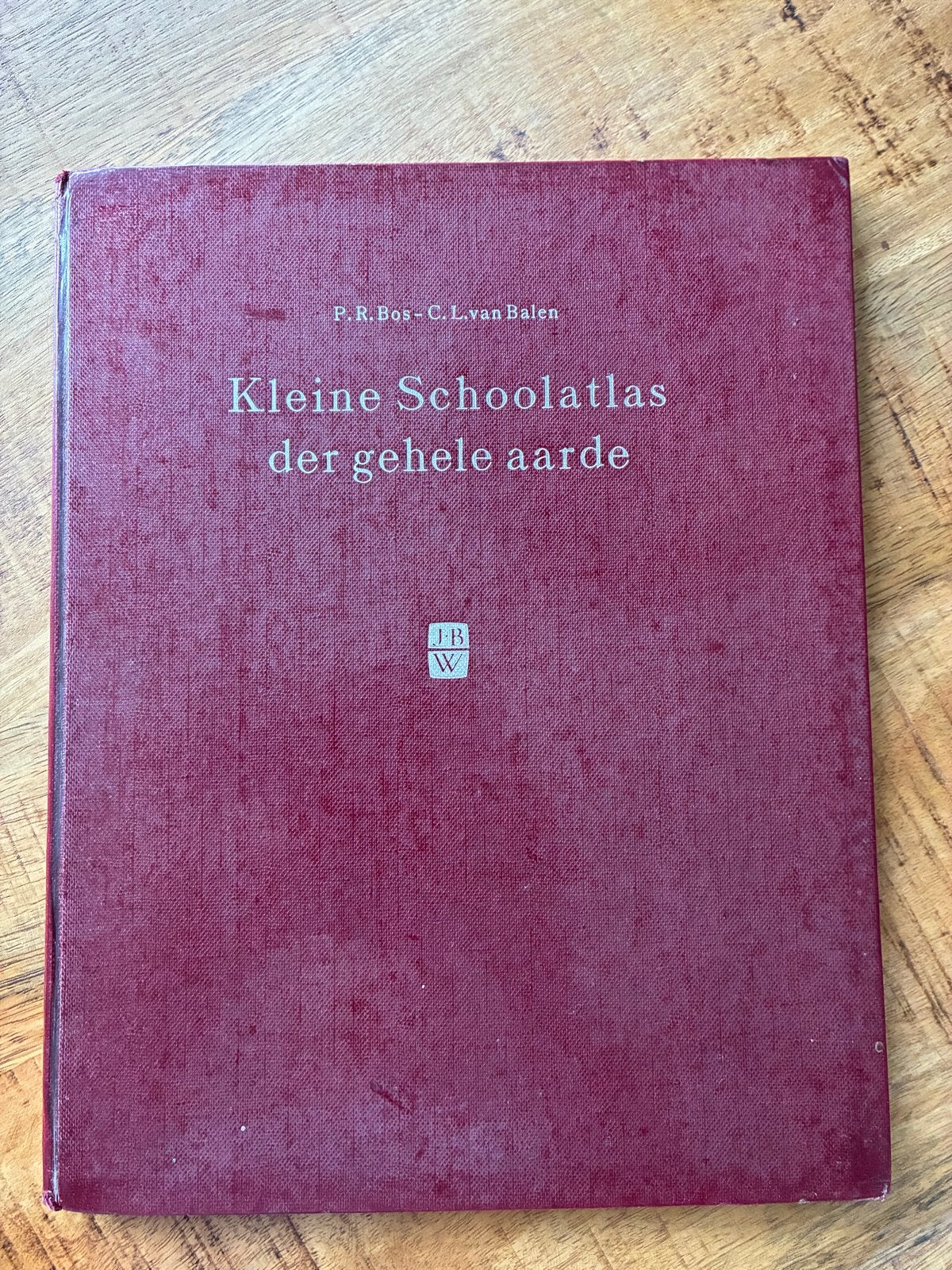 Kleine Schoolatlas der gehele aarde - 1960, Gelezen, Bosatlas, Ophalen of Verzenden, 1800 tot 2000
