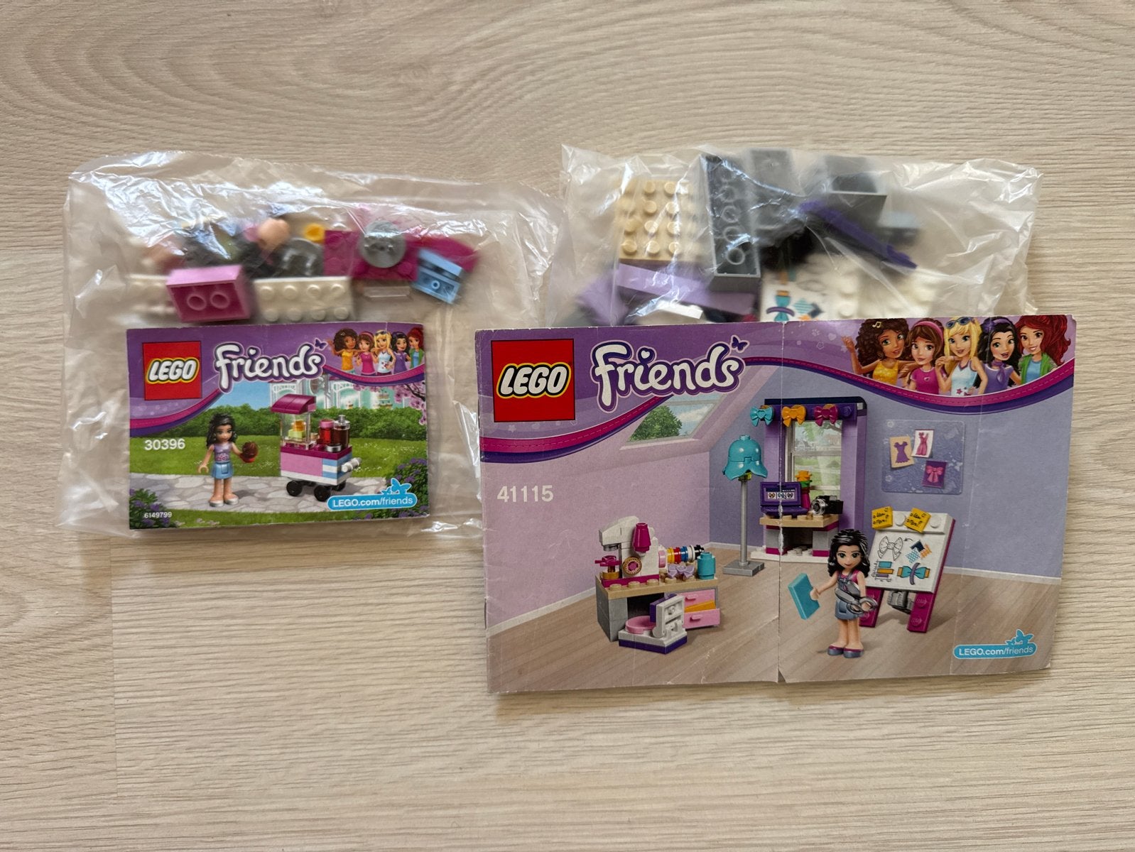 LEGO Friends Sets: 30396 en 41115 als nieuw, Ophalen of Verzenden, Nieuw, Overige merken