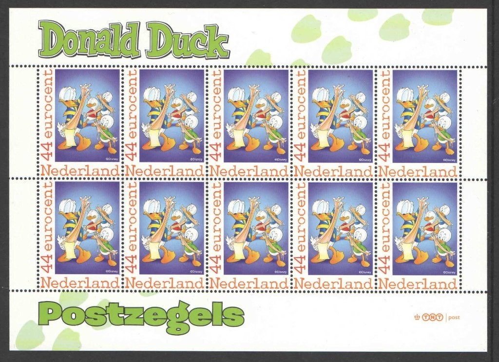 Postzegels Donald Duck, Ontdek Duckstad: Vel 7, Ophalen of Verzenden, Na 1940, Postfris