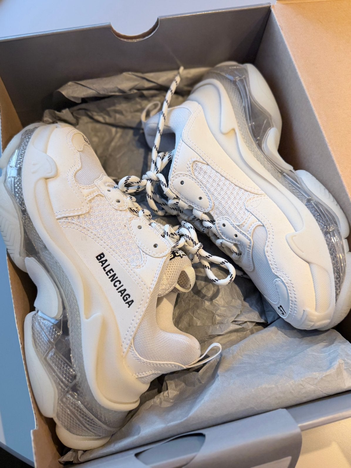 Echte balenciaga, Ophalen of Verzenden, Zo goed als nieuw, Zwart, Sneakers of Gympen