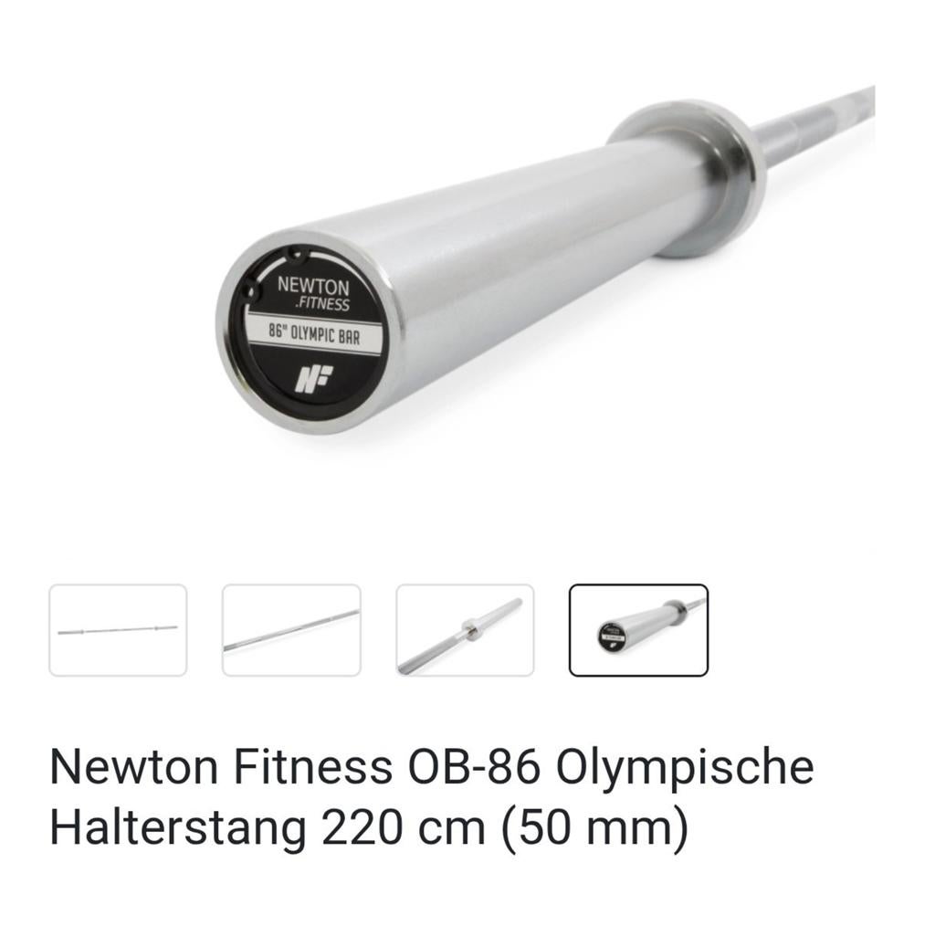 OLYMPISCHE halterstang | NIEUW | 20 KG | 220 cm | 50 mm, Sport en Fitness, Fitnessmaterialen, Ophalen, Nieuw, Halterstangen