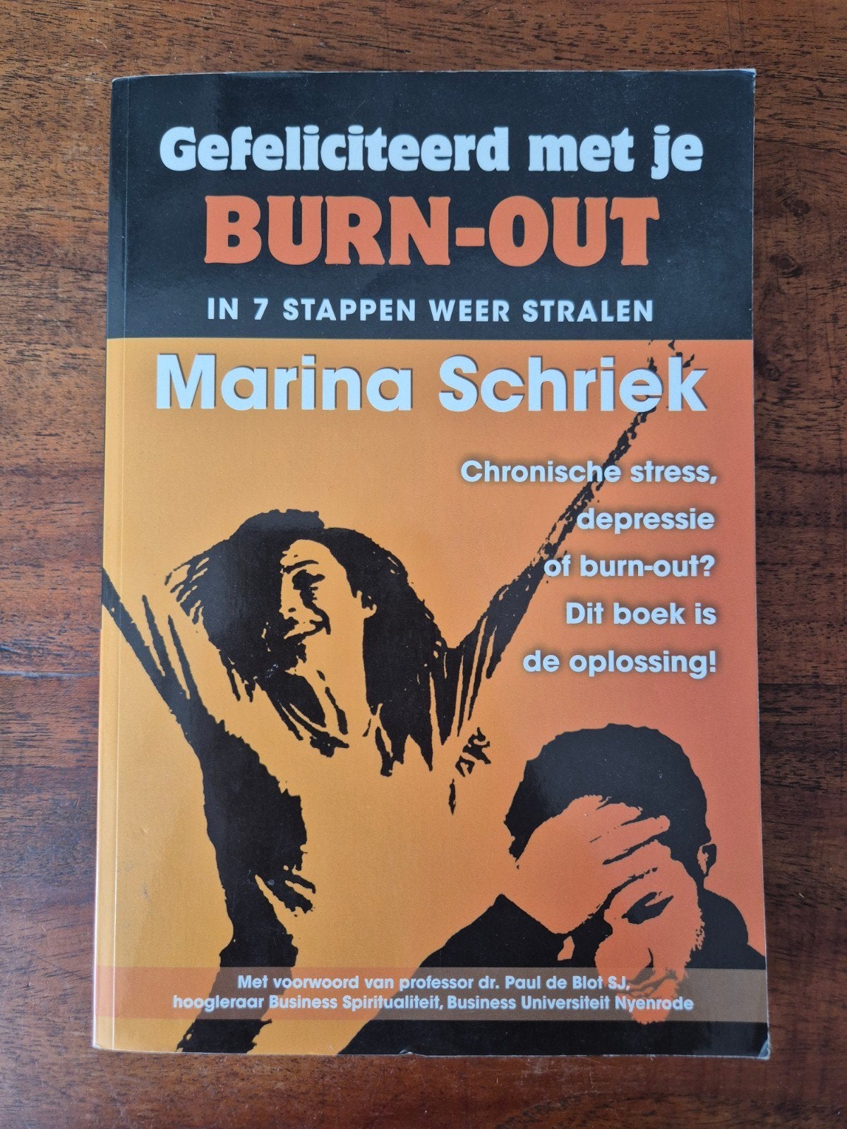 Marina Schriek - Gefeliciteerd met je burn-out, Ophalen of Verzenden, Zo goed als nieuw, Marina Schriek