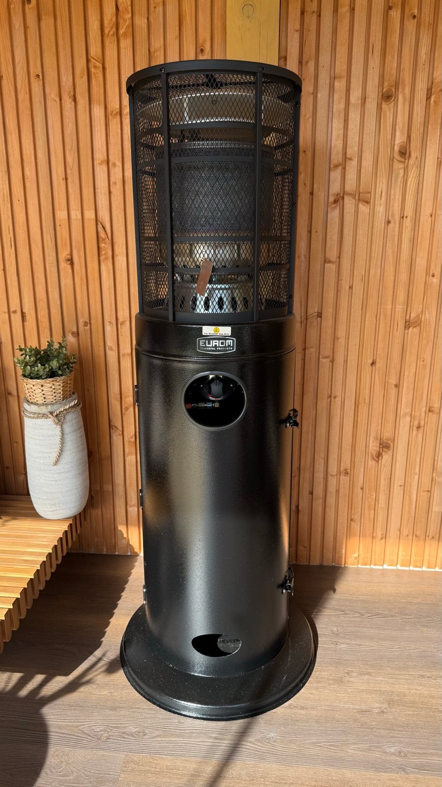 Eurom Area Lounge heater terras heater op Gas, Ophalen, Zo goed als nieuw, Gas, Vloer