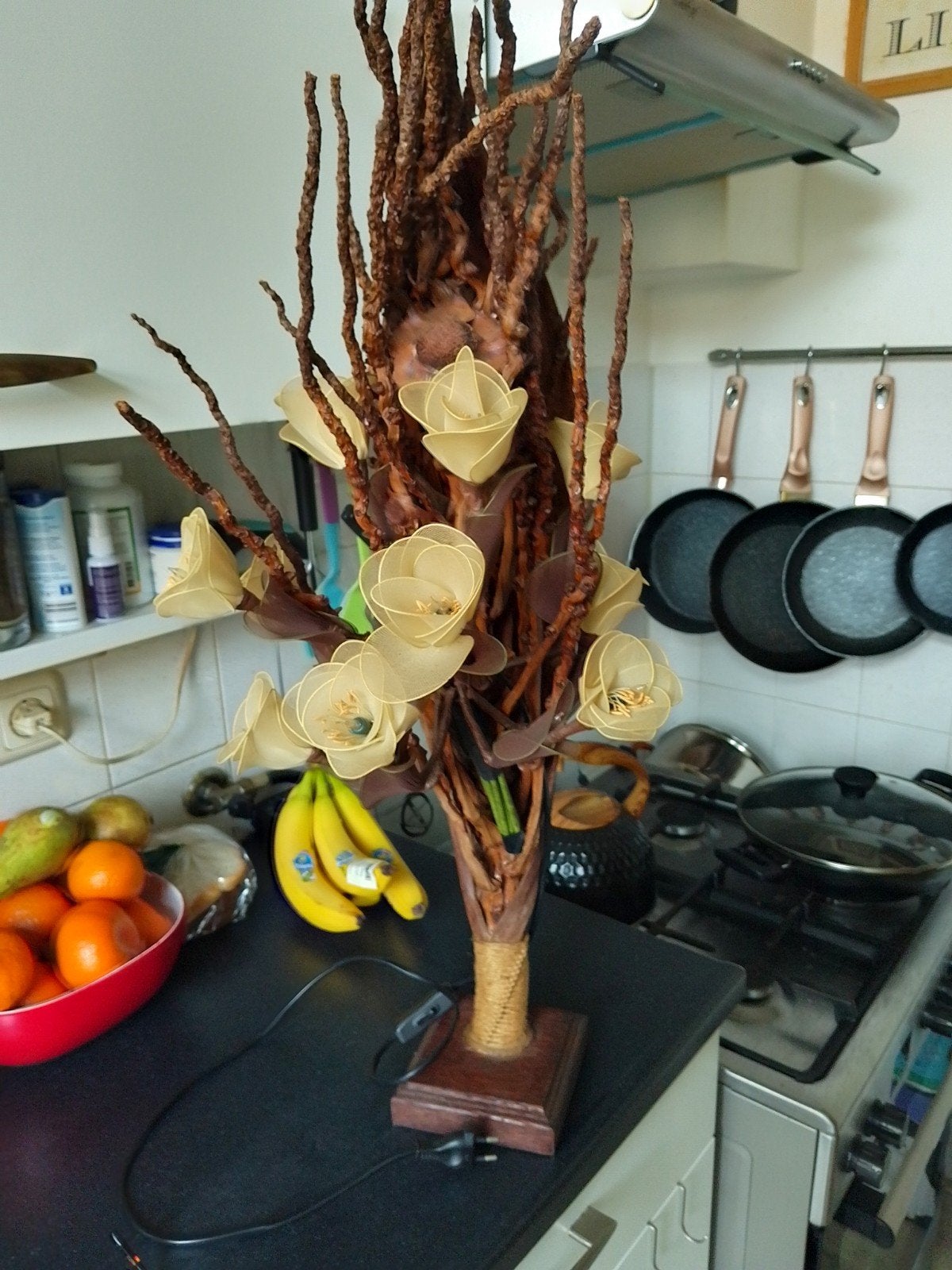Sfeerlampje, Ophalen