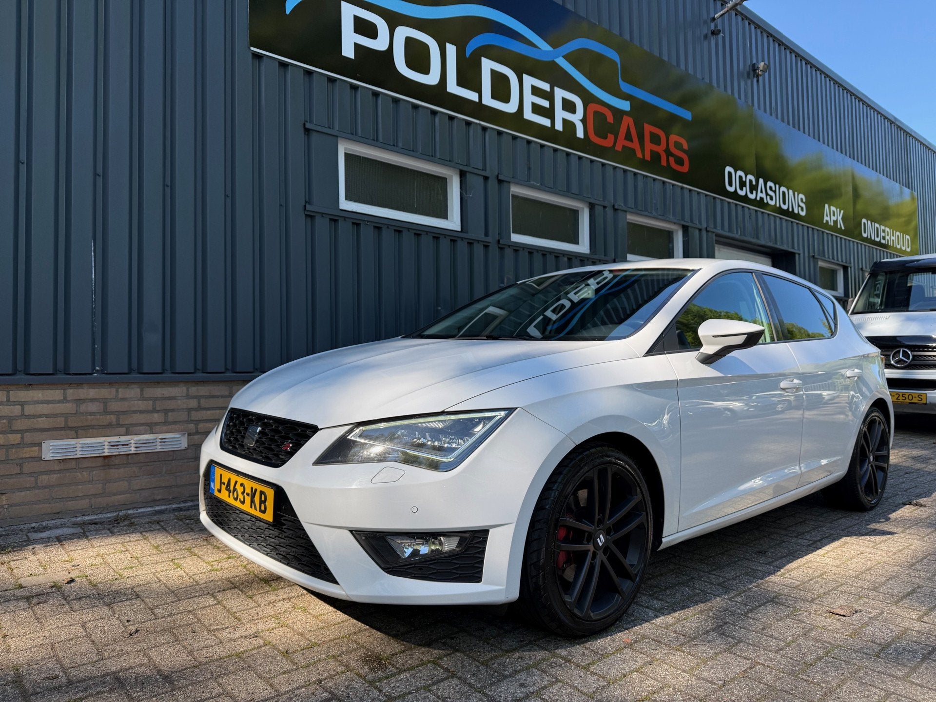 SEAT Leon ST 1.8 TSI FR Dynamic (bj 2014, automaat), Auto's, Seat, 1227 kg, Gebruikt, 4 cilinders, Leder en Stof