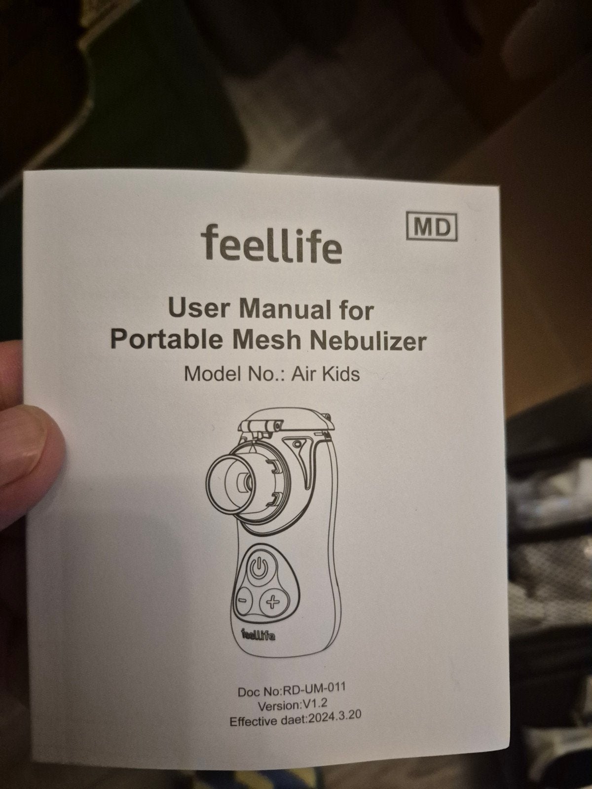 Feellife Air Kids Draagbare Mesh Vernevelaar - Nieuw, Ophalen of Verzenden, Nieuw