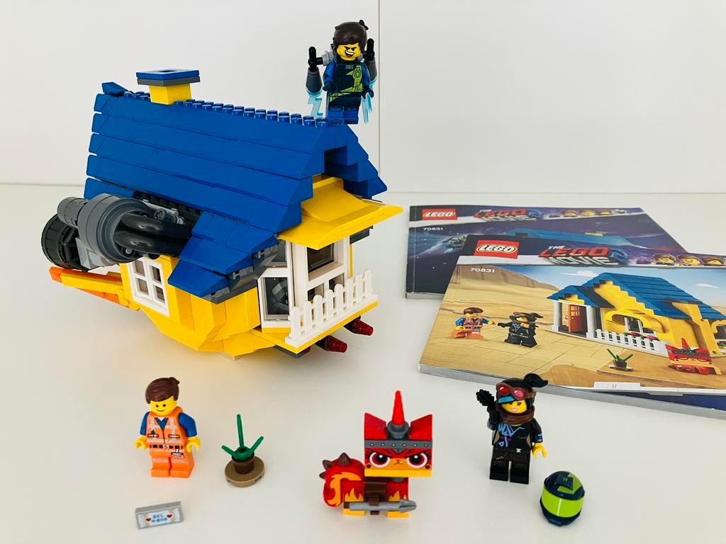LEGO Movie 2: Emmet's Droomhuis/Reddingsraket (70831), Compleet, Overige thema's, Lego, Ophalen of Verzenden