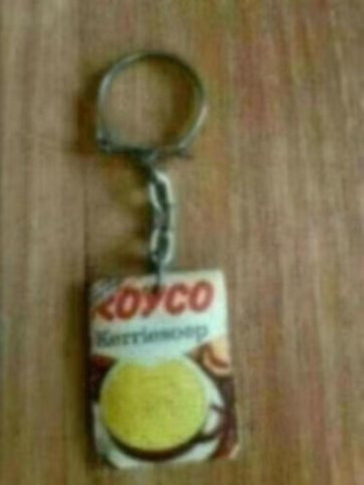 Sleutelhanger Royco kerriesoep, Ophalen of Verzenden, Gebruikt
